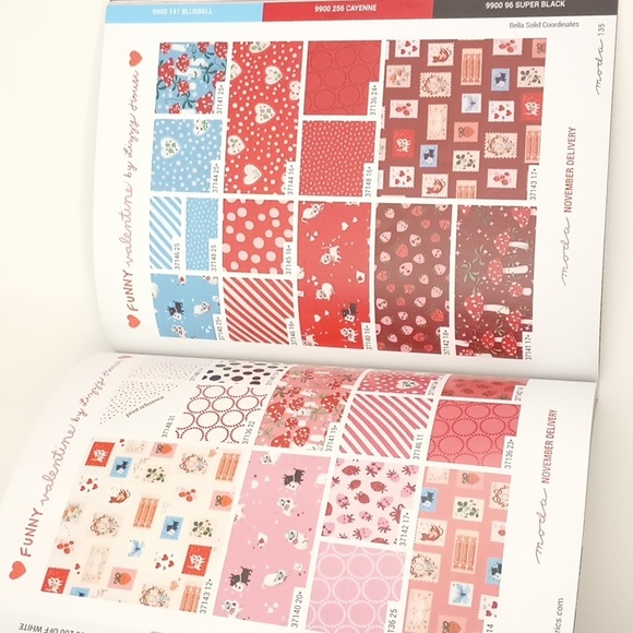 3/$15 Paper Crafting Moda Piece Fabric Catalog - Picture 13 of 16